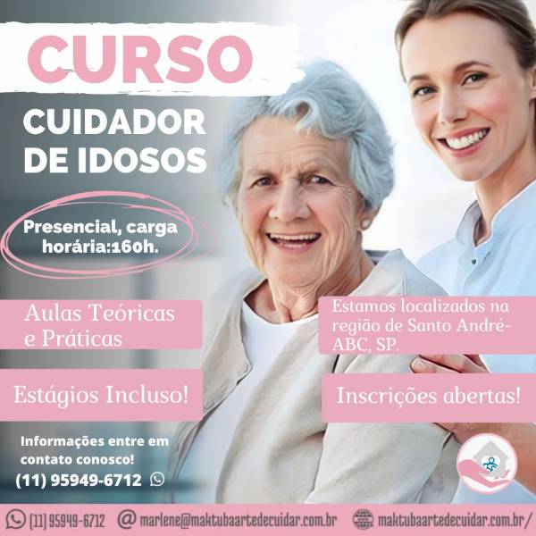 Maktub Arte de Cuidar  - Curso de Cuidador de Idoso 1